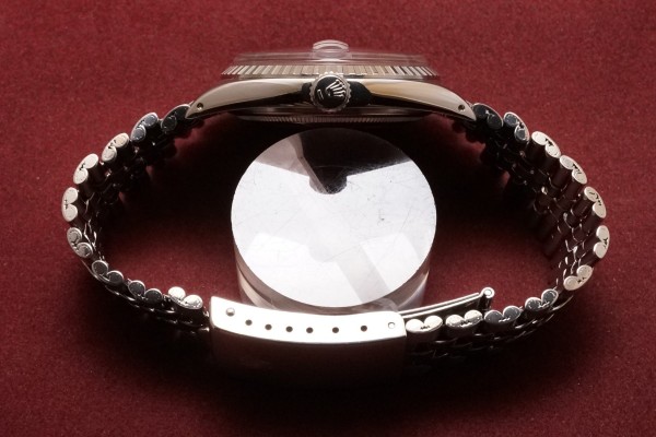 ロレックス デイトジャスト Ref-1603 Black Mirror Dial（RO-180／1971年)の詳細写真5枚目
