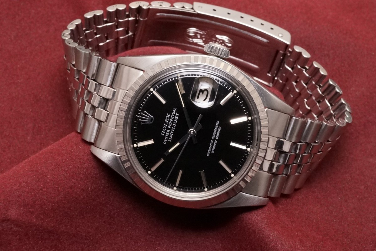 ロレックス デイトジャスト Ref-1603 Black Mirror Dial(RO-180/1971年)