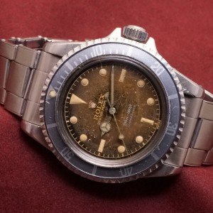 ロレックス サブマリーナ Ref-5513 Chapterring Tropical Dial