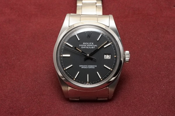 ロレックス デイトジャスト Ref-1600 Black Dial（RO-182／1971年)の詳細写真2枚目