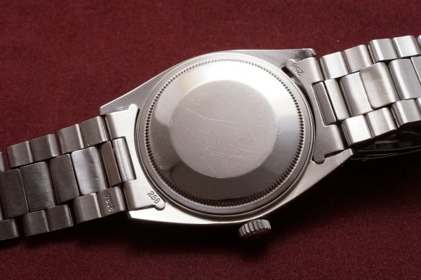 ロレックス デイトジャスト Ref-1600 Black Dial（RO-182／1971年)の詳細写真6枚目