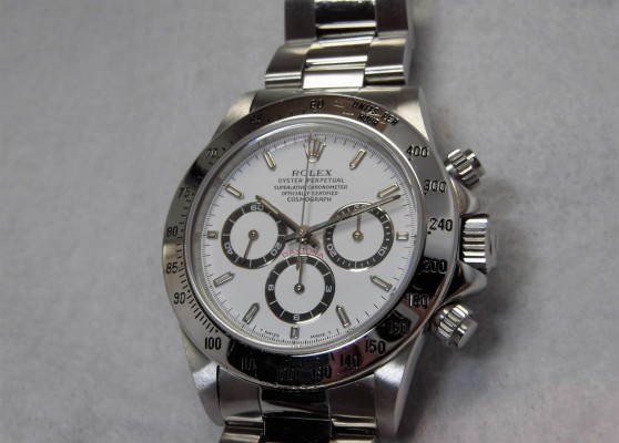 ロレックス デイトナ Ref-16520 Mark-6 White Dial Sir-U（RD-10／1998年)の詳細写真2枚目