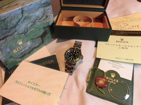 ロレックス サブマリーナ 16610LV Lime Bezel Sir-F（RD-11／2003年)の詳細写真6枚目
