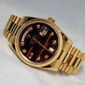 ロレックス Daydate Ref-118238  Bull’s Eye Sir-Randamu