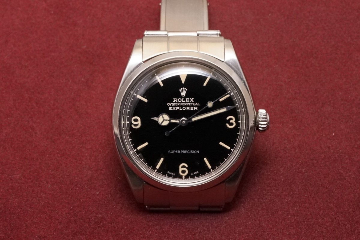 ロレックス ROLEX ”ミラーダイヤル” エクスプローラー Ref-5500