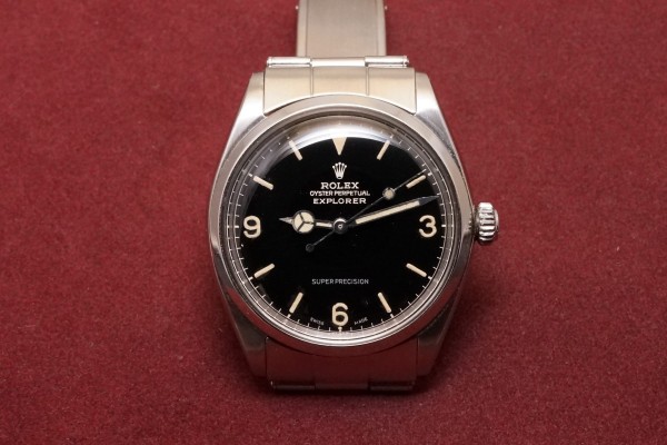 ロレックス BOY’S EXPLORER Ref-5500 Chapterring Glossy Gilt Dial（RS-189／1962年)の詳細写真2枚目