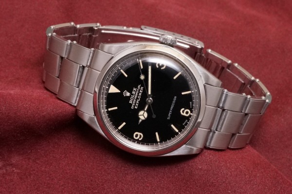 ロレックス BOY’S EXPLORER Ref-5500 Chapterring Glossy Gilt Dial（RS-189／1962年)の詳細写真1枚目