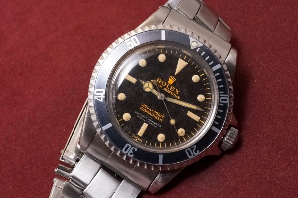 ロレックス サブマリーナ Ref-5512 Underline Gilt/Gloss Dial（RS-196／1963年)の詳細写真3枚目
