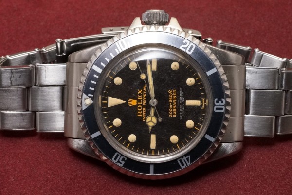 ロレックス サブマリーナ Ref-5512 Underline Gilt/Gloss Dial（RS-196／1963年)の詳細写真4枚目