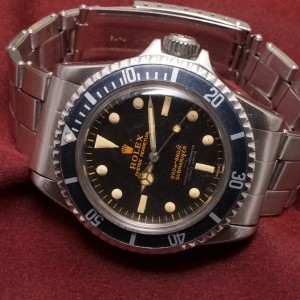 ロレックス サブマリーナ Ref-5512 Underline Gilt/Gloss Dial