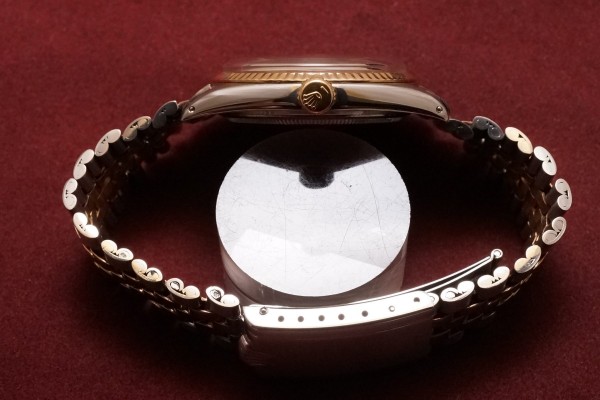 ロレックス DATEJAST Ref-1601/3 SS×PG Gilt Glossy Dial（RO-196／1969年)の詳細写真5枚目