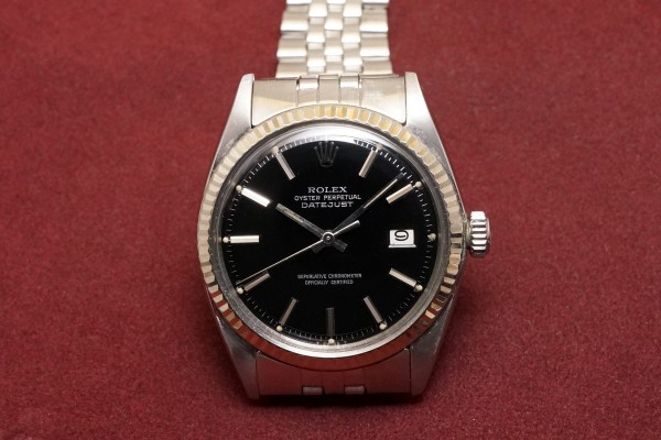 ロレックス デイトジャスト Ref-1601 Black Mirror Dial（RO-197／1971年)の詳細写真2枚目