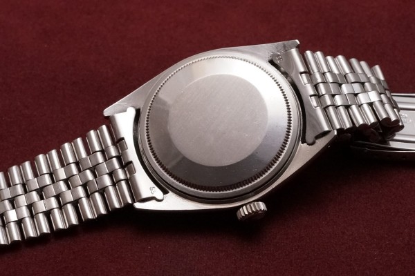 ロレックス デイトジャスト Ref-1601 Black Mirror Dial（RO-197／1971年)の詳細写真6枚目