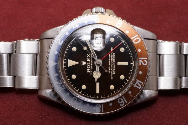 ロレックス GMTマスター Ref-1675 Chapterring Gilt/Gloss Dial（RS-202／1960年)の詳細写真4枚目