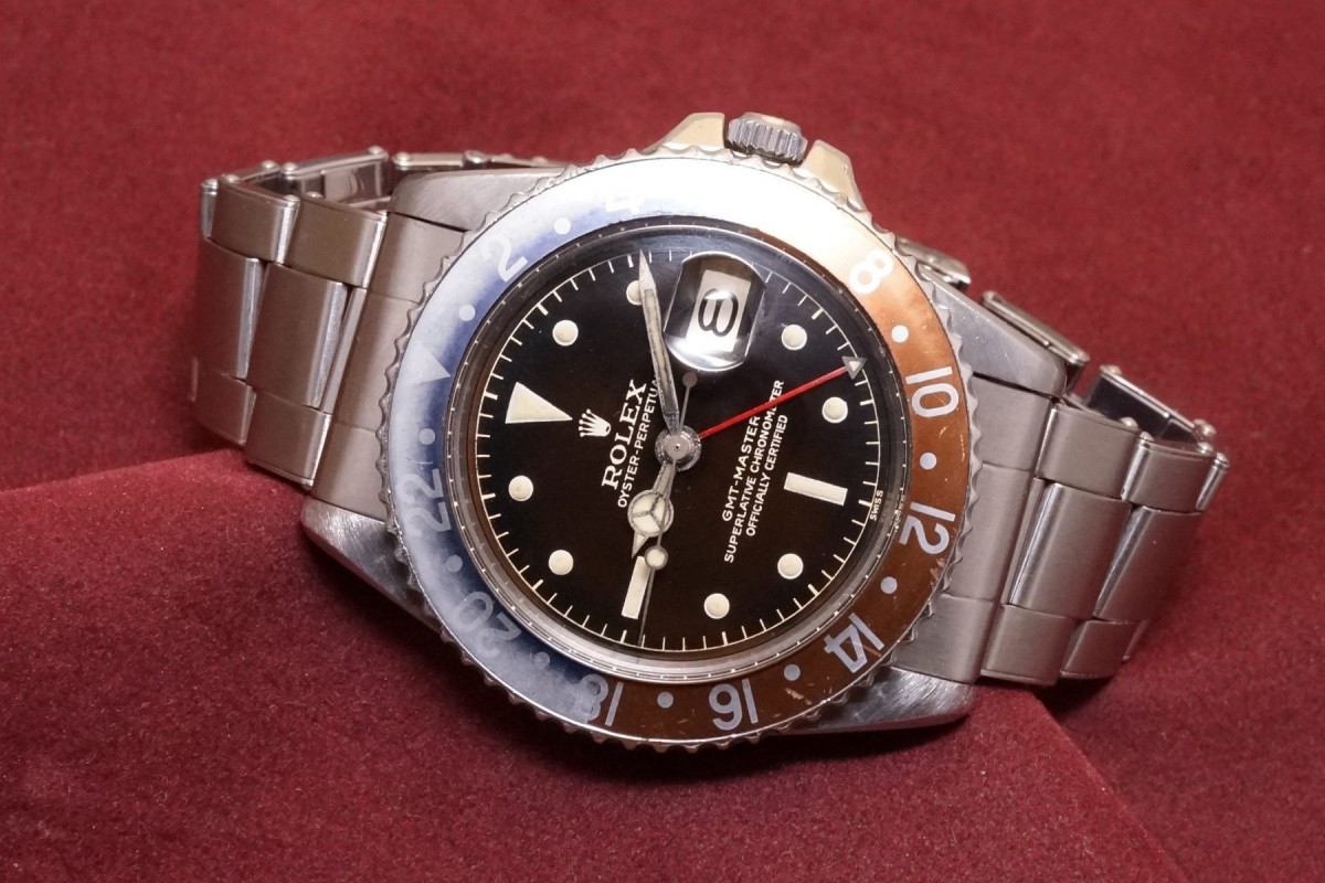 ロレックス GMTマスター Ref-1675 Chapterring Gilt/Gloss Dial(RS-202/1960年)