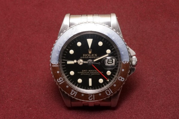 ロレックス GMTマスター Ref-1675 Radial Underline Gilt/Gloss Dial PCG Case（RS-203／1963年)の詳細写真2枚目
