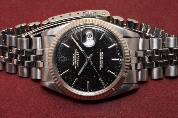 ロレックス デイトジャスト Ref-1601 Galaxy Gilt Dial（RO-203／1967年)の詳細写真4枚目