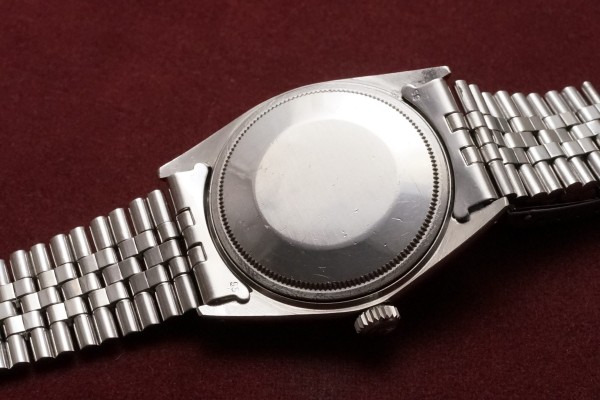 ロレックス DATEJAST Ref-1600 White Buckley Dial（RO-204／1971年)の詳細写真6枚目