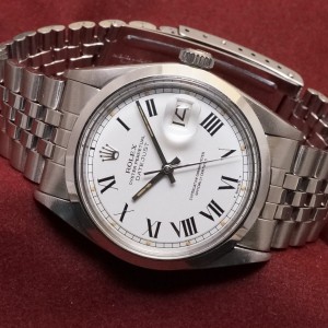 ロレックス DATEJAST Ref-1600 White Buckley Dial