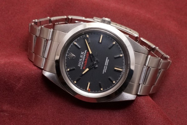 ロレックス MILGAUSS Ref-1019 Black Dial（RO-195／1967年)の詳細写真1枚目