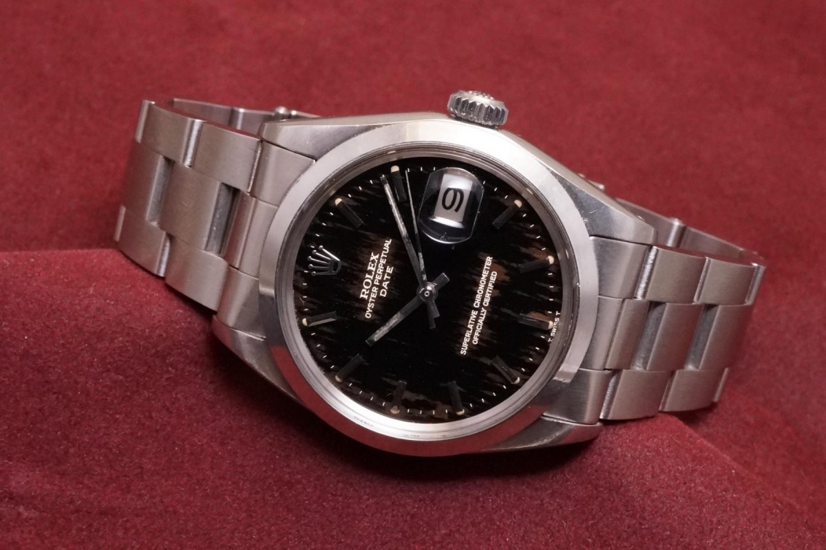 ロレックス OYSTER PERPETUAL -DATE- Ref-1500 Aging Gilt Dial(RO-205/1967年)