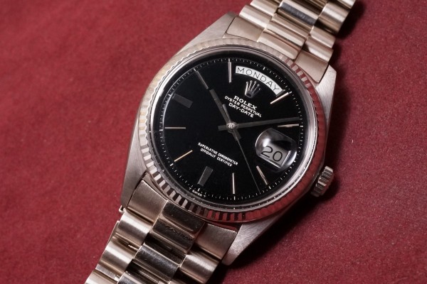 ロレックス デイデイト Ref-1803/9WG Gilt Gloss Dial（RO-212／1971年)の詳細写真3枚目