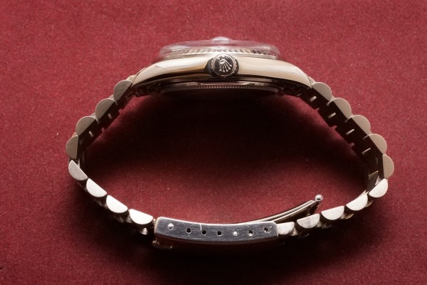 ロレックス デイデイト Ref-1803/9WG Gilt Gloss Dial（RO-212／1971年)の詳細写真5枚目