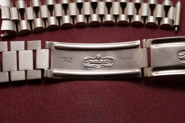 ロレックス デイデイト Ref-1803/9WG Gilt Gloss Dial（RO-212／1971年)の詳細写真8枚目