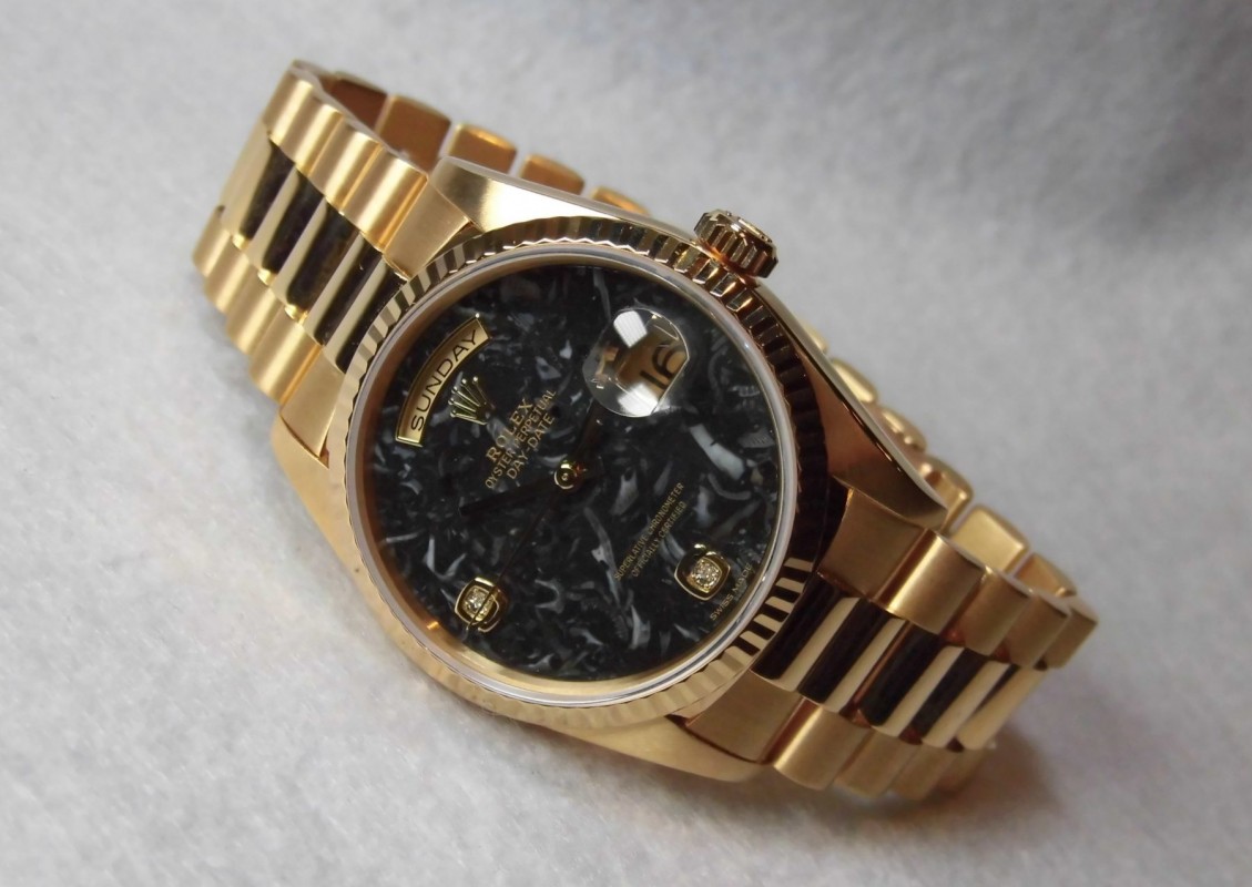 ロレックス Daydate Ref-18238 Anmonite Dial Sir-T(RD-25/1996年)