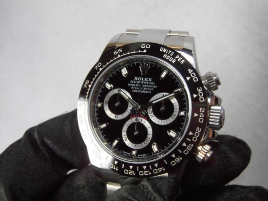 ロレックス デイトナ Ref-116500LN Black Dial Sir-Randamu（RD-27／2019年)の詳細写真6枚目