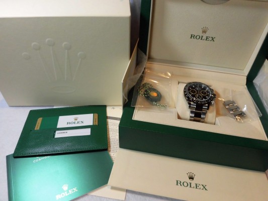 ロレックス デイトナ Ref-116500LN Black Dial Sir-Randamu（RD-27／2019年)の詳細写真7枚目