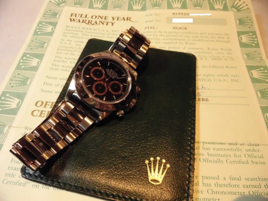ロレックス デイトナ Ref-16520 Brown eyes Sir-W（RD-28／1995年)の詳細写真7枚目