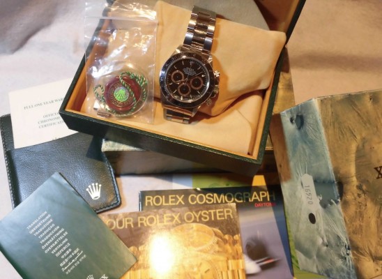 ロレックス デイトナ Ref-16520 Brown eyes Sir-W（RD-28／1995年)の詳細写真8枚目