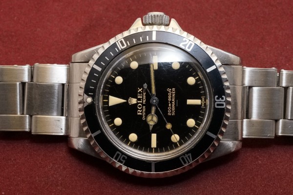 ロレックス サブマリーナ Ref-5513 Underline Gilt/Gloss Dial Guarantee（RS-209／1963年)の詳細写真4枚目