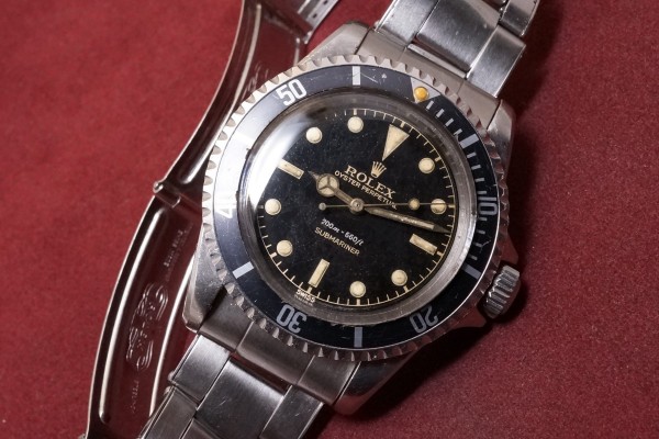 ロレックス サブマリーナ Ref-5512 Chapterring Gilt Spider Dial（RS-214／1961年)の詳細写真3枚目