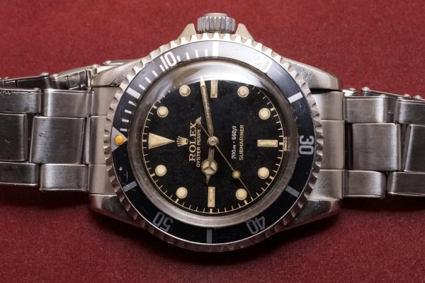 ロレックス サブマリーナ Ref-5512 Chapterring Gilt Spider Dial（RS-214／1961年)の詳細写真4枚目