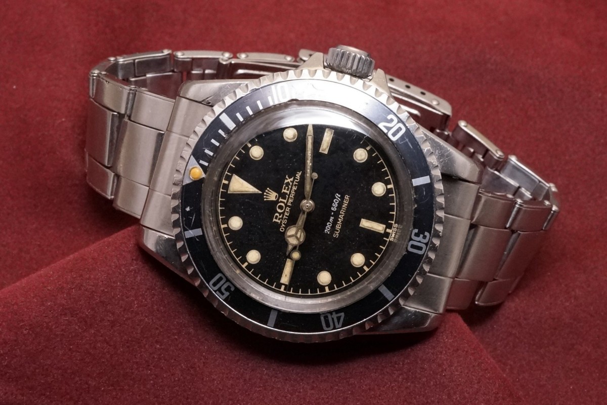 ロレックス サブマリーナ Ref-5512 Chapterring Gilt Spider Dial(RS-214/1961年)