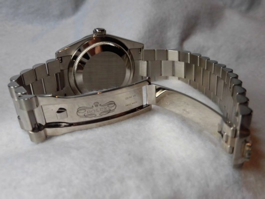 ロレックス Daydate Ref-118239  Emerald 2 Baguette Dial Sir-D（RD-29／2005年)の詳細写真6枚目