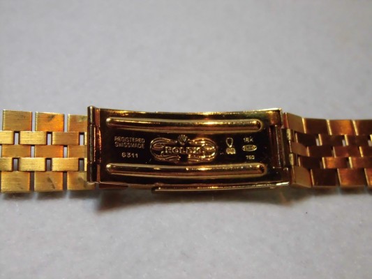 ロレックス Gold Bracelet 6311 FF47（RB-02／1981年)の詳細写真4枚目