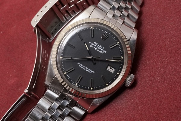 ロレックス デイトジャスト Ref-1601 Black Dial（RO-209／1974年)の詳細写真3枚目
