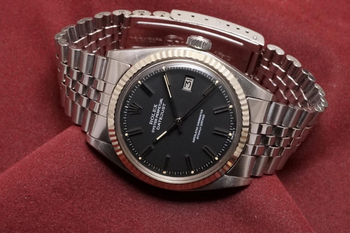 ロレックス デイトジャスト Ref-1601 Black Dial(RO-209/1974年)