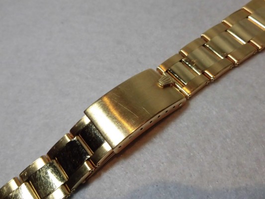 ロレックス Gold Bracelet 7206 FF45（RB-03／1980年)の詳細写真2枚目