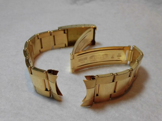 ロレックス Gold Bracelet 7206 FF45（RB-03／1980年)の詳細写真3枚目