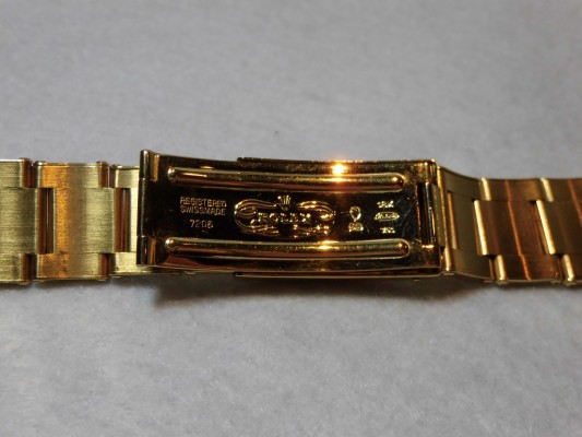 ロレックス Gold Bracelet 7206 FF45（RB-03／1980年)の詳細写真4枚目