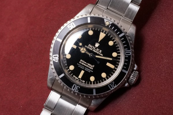 ロレックス サブマリーナ Ref-5512 Bart Simpson Gilt/Gloss 4-Liner Dial（RS-215／1966年)の詳細写真3枚目