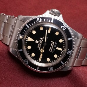 ロレックス サブマリーナ Ref-5512 Bart Simpson Gilt/Gloss 4-Liner Dial