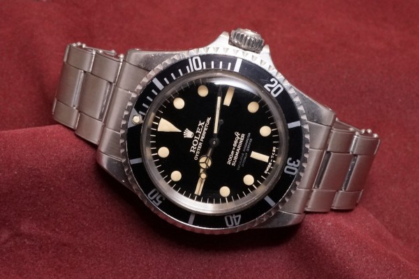 ロレックス サブマリーナ Ref-5512 Bart Simpson Gilt/Gloss 4-Liner Dial（RS-215／1966年)の詳細写真1枚目