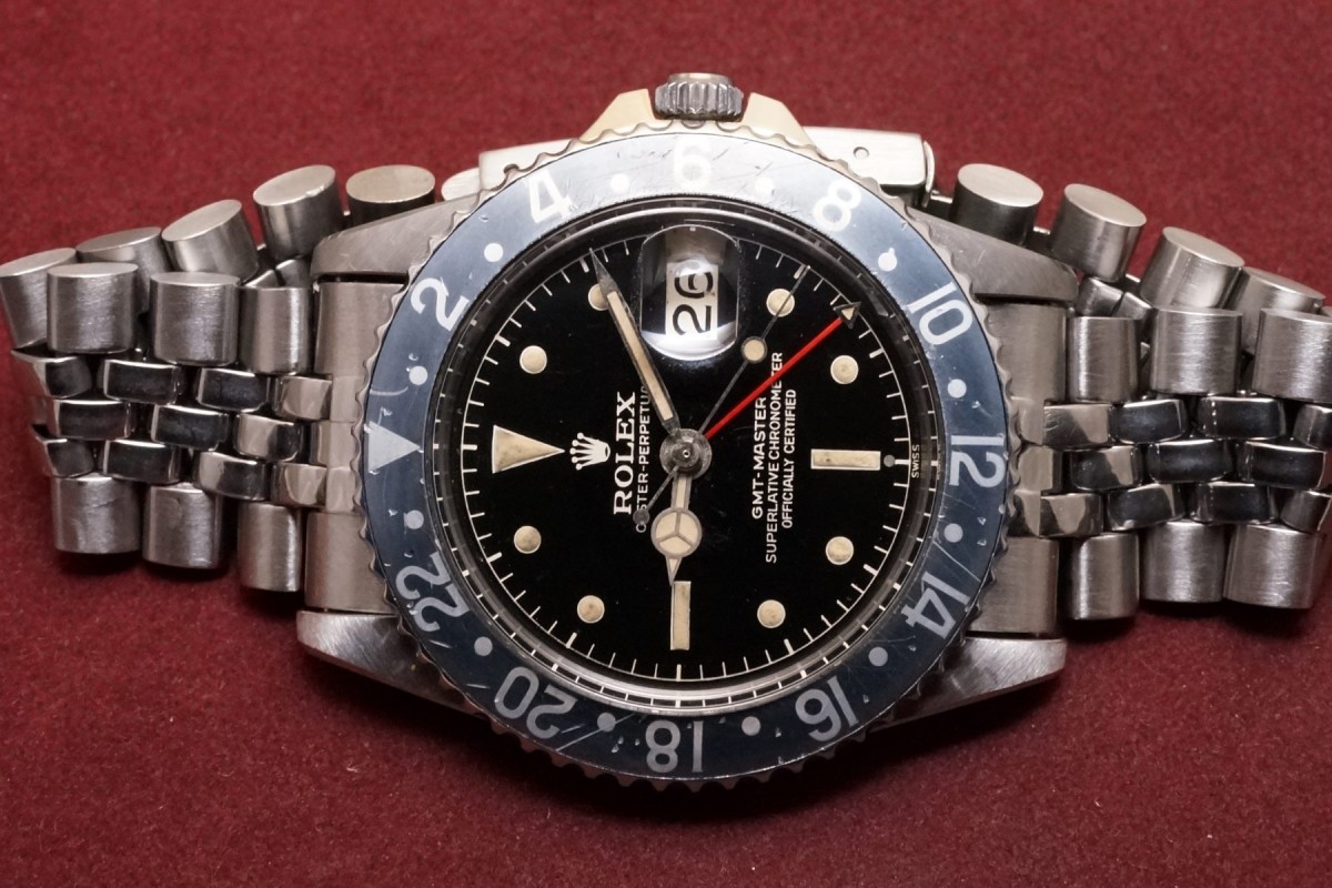 ロレックス GMTマスター Ref-1675 Chapterring Gilt/Gloss Dial
