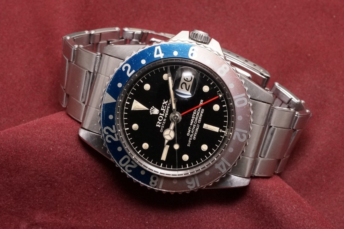 ロレックス GMTマスター Ref-1675 Chapterring Gilt/Gloss Dial(RS-215/1961年)