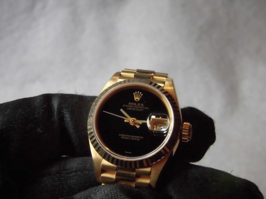 レディース ロレックス 69178 ONYX Dial 18KYG（LR-67／1986年)の詳細写真8枚目